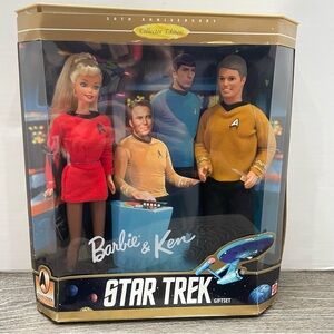 Barbie Ken Star Trek 30th anniversary Collector's Edition. Box damaged. 1996.